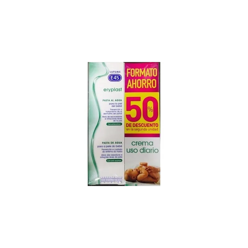 Lutsine Eryplast pasta al agua duplo, 2 x 75 g