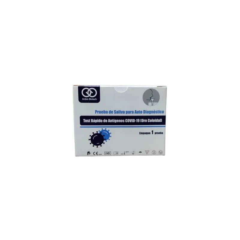 Anbio Biotech Test antígenos de saliva COVID-19