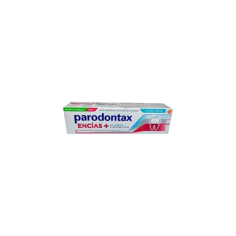 Parodontax encías + aliento & sensibilidad extra fresh, 75 ml