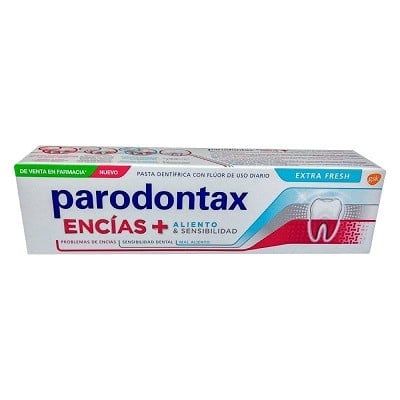 Parodontax encías + aliento & sensibilidad extra fresh, 75 ml