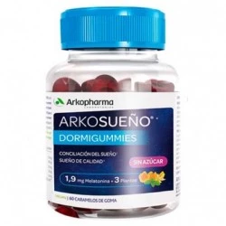 Arkosueño Dormigummies, 60 gominolas sin azúcar