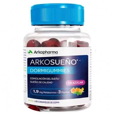 Arkosueño Dormigummies, 60 gominolas sin azúcar