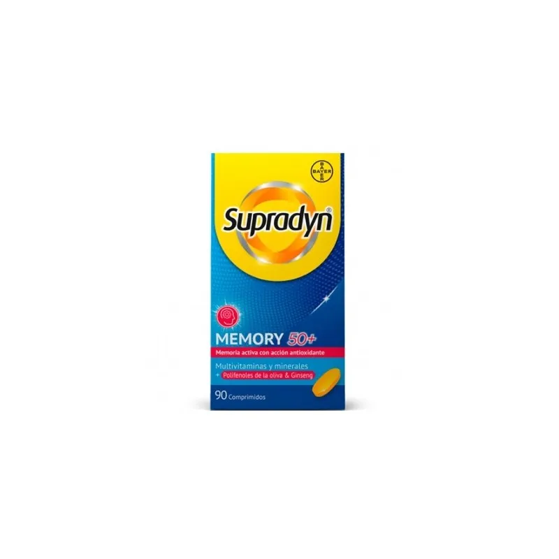Supradyn Memory 50+, 90 comprimidos Supradyn Memory 50+, 90 comprimidos