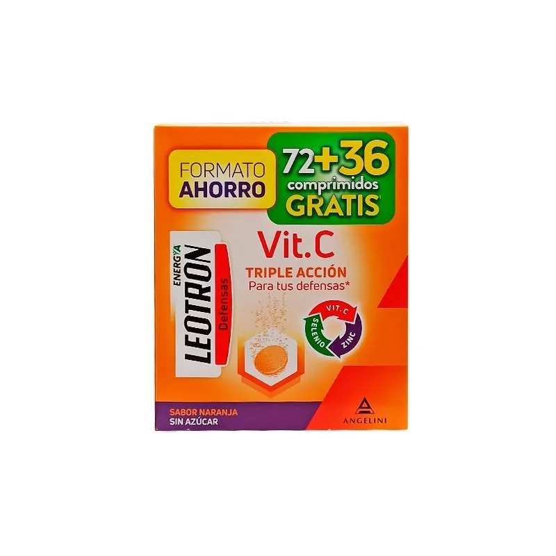 Leotron vitamina C, 72 + 36 comprimidos