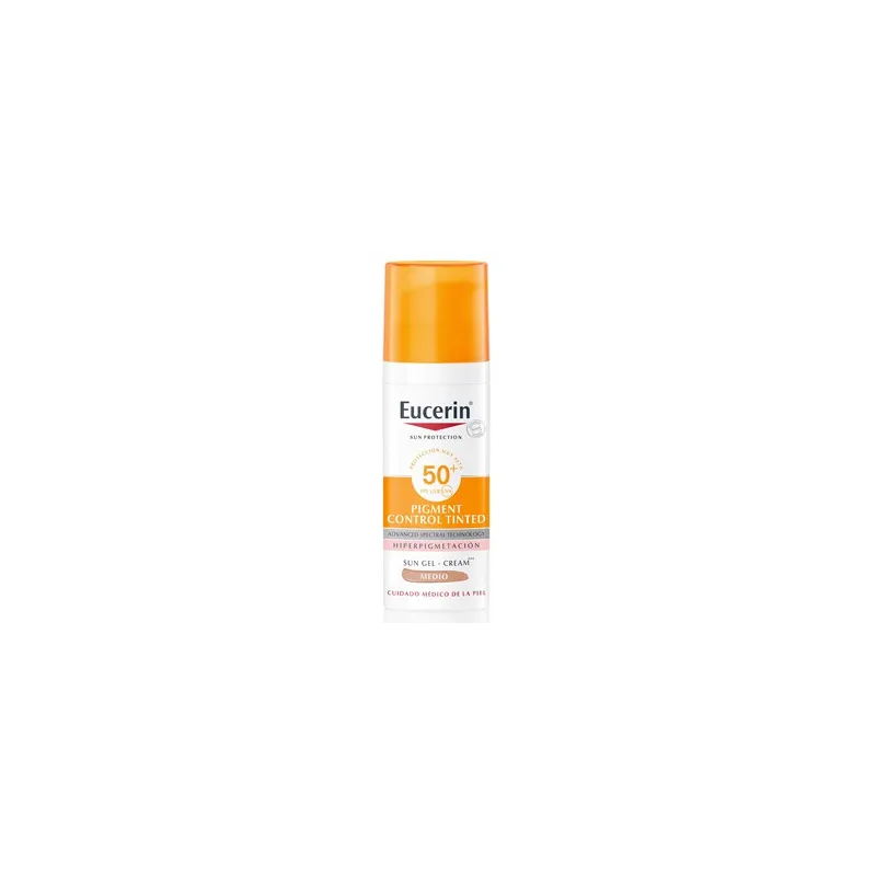 Eucerin Sun pigment control FPS 50+ tono medio, 50 ml