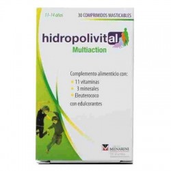 Hidropolivital multiacción, 30+6 comprimidos masticables