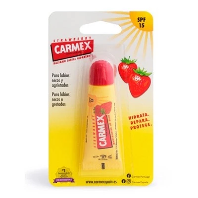 Carmex bálsamo labial strawberry, 10 g