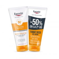 Eucerin sun duplo dry touch gel-cream ultra light FPS 50, 2x200 ml