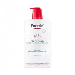 Eucerin pH5 Gel de baño, 1litro.