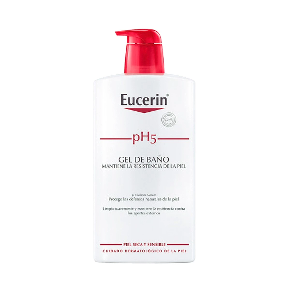 Eucerin pH5 Gel de baño, 1litro.