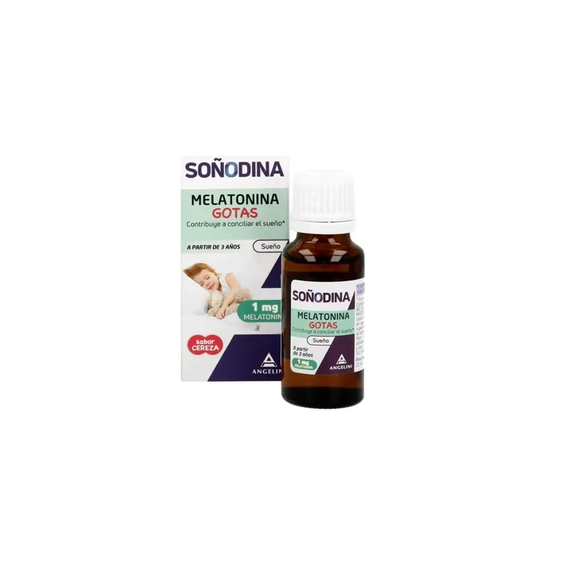 Soñodina melatonina gotas sabor cereza, 20 ml