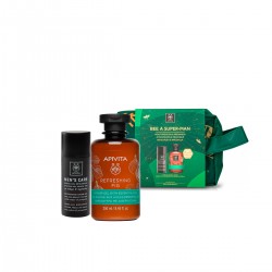 Apivita Pack Men Crema Facial + Gel Baño
