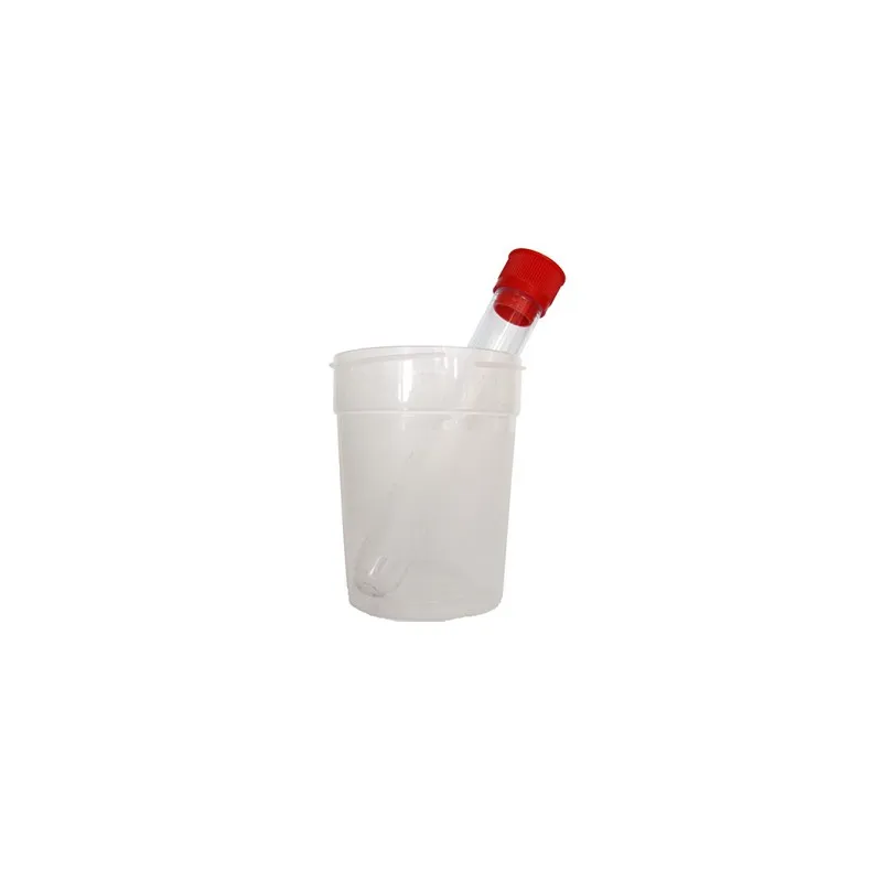 Acofar sistema de recogida de muestras orina + tubo, 100 ml Acofar sistema de recogida de muestras orina + tubo, 100 ml