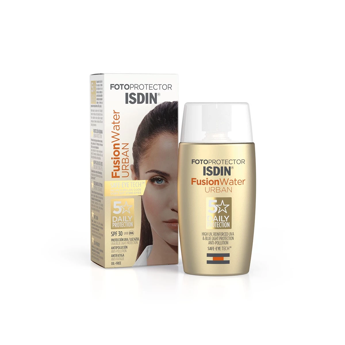 Isdin Fotoprotector Fusion Water Urban SPF30, 50ml.