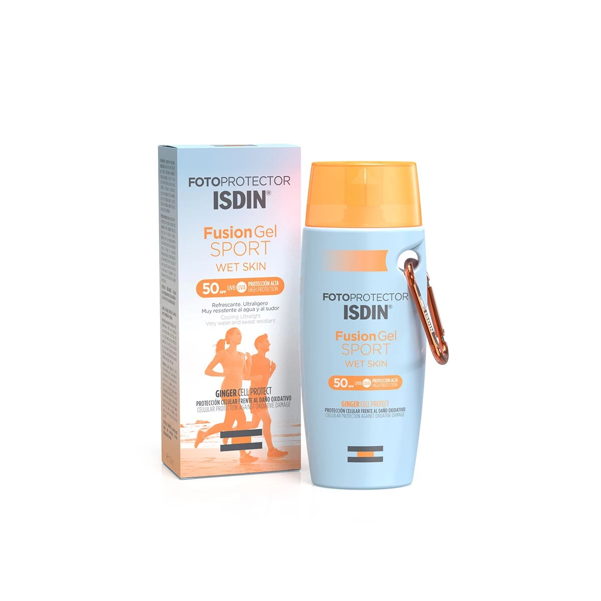 Fotoprotector Isdin Fusion Gel Body SPF50+, 100ml