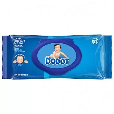 DODOT AQUA PURE TOALLITAS HUMEDAS PARA BEBES 48 UNIDADES (PF)