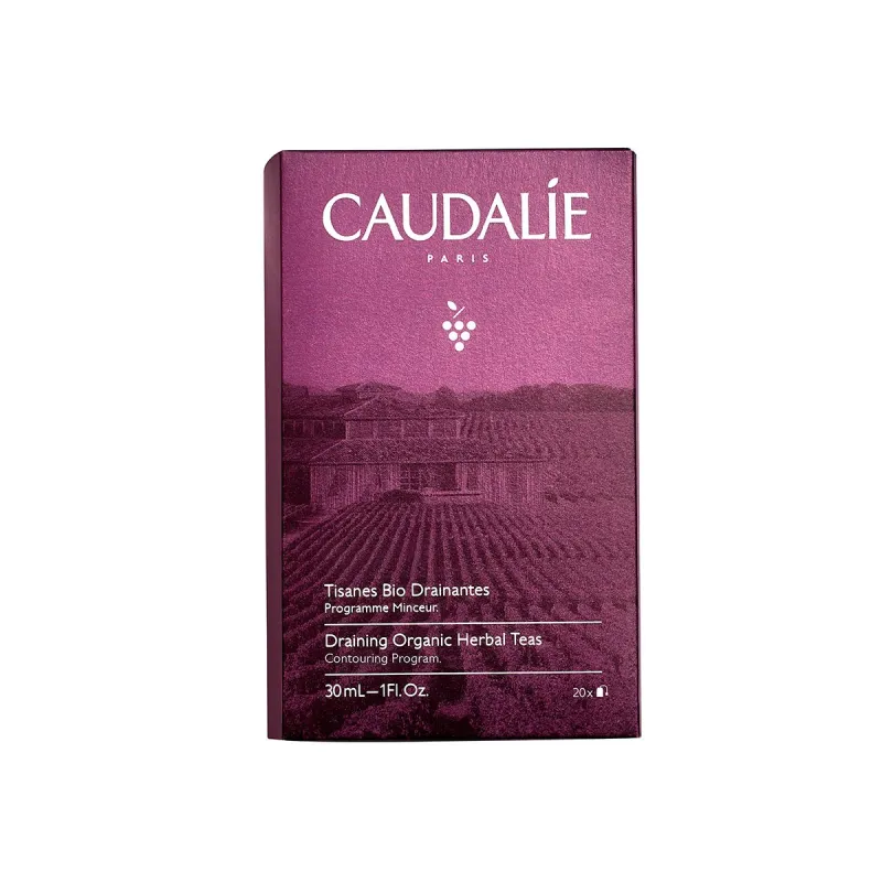 Caudalie Tisanas BIO drenantes, 20 bolsitas Caudalie Tisanas BIO drenantes, 20 bolsitas