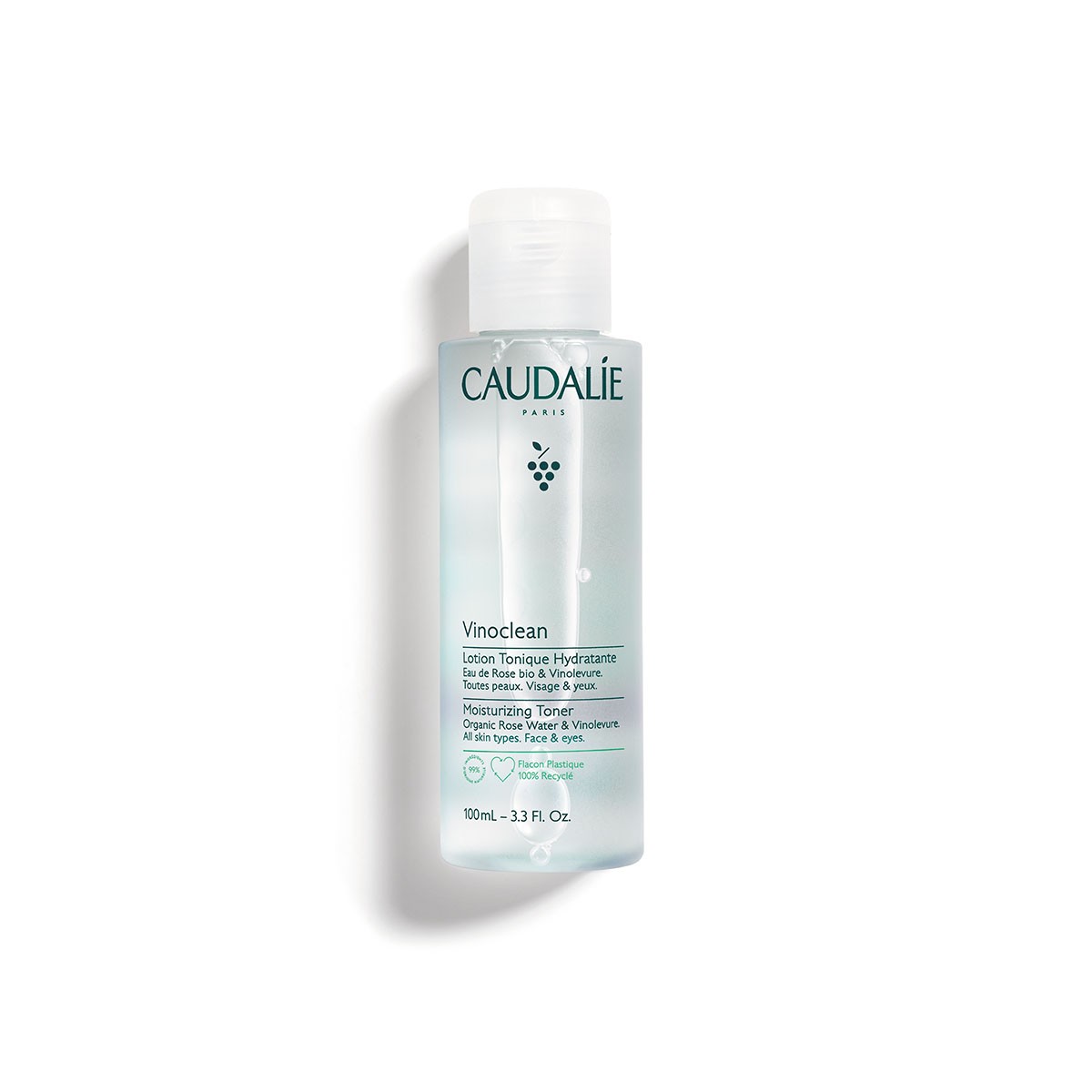 Caudalie Vinoclean Agua Micelar Desmaquillante, 100ml.