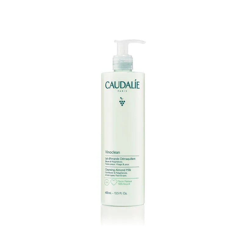 CAUDALIE  VINOCLEAN LECHE DE ALMENDRAS DESMAQUILLANTE 400 ML