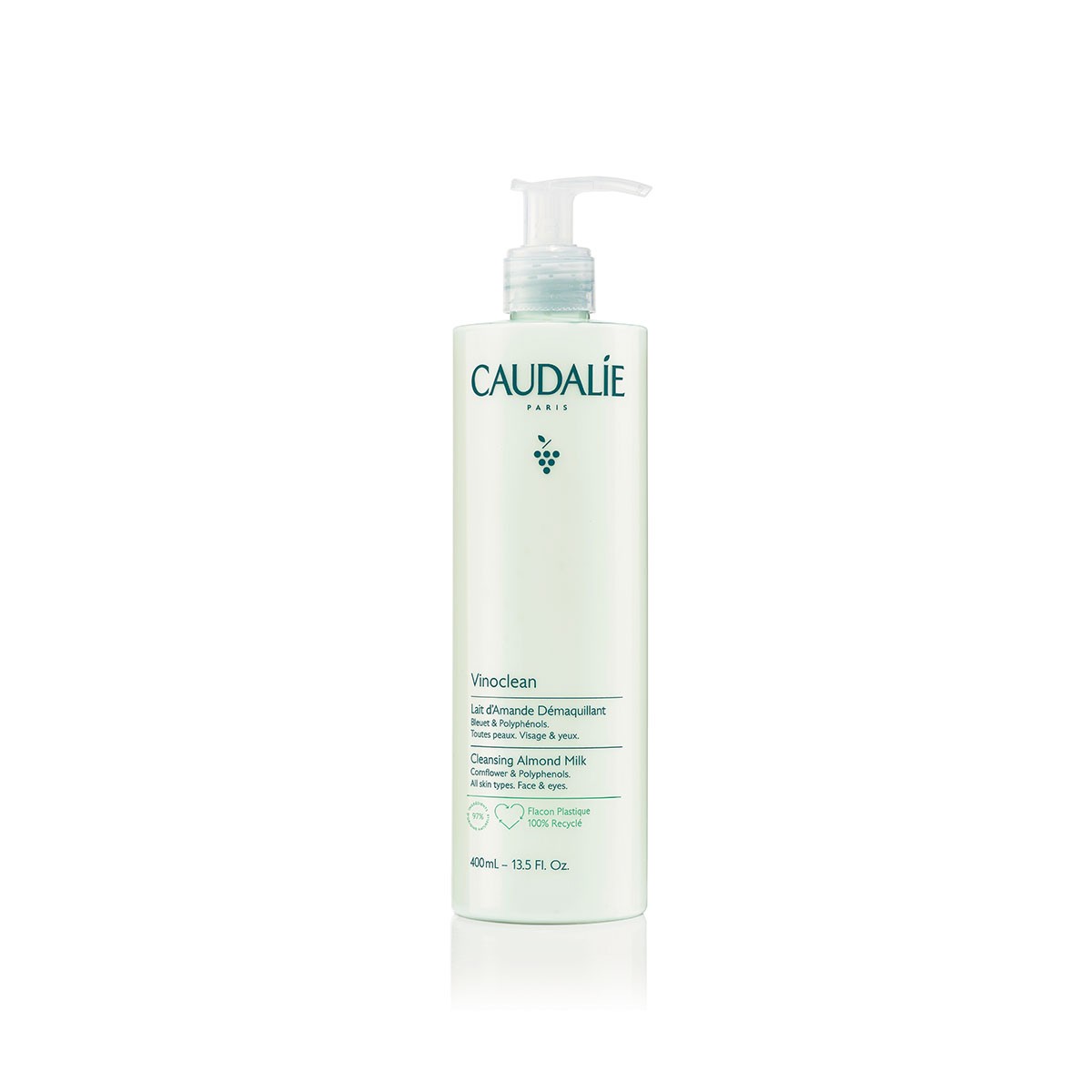 CAUDALIE VINOCLEAN LECHE DE ALMENDRAS DESMAQUILLANTE 400 ML