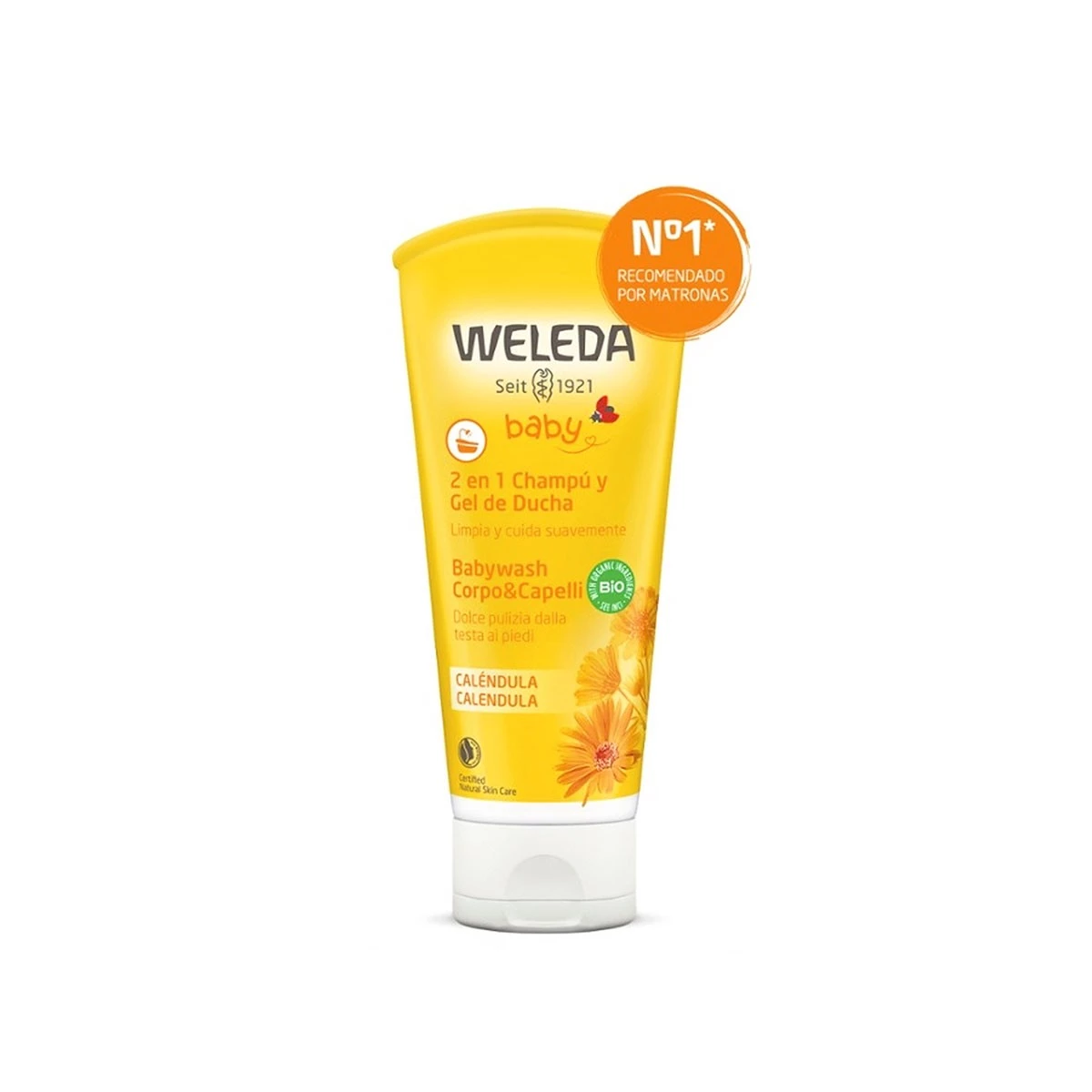 Weleda Champu y gel de ducha de Caléndula. 200ml