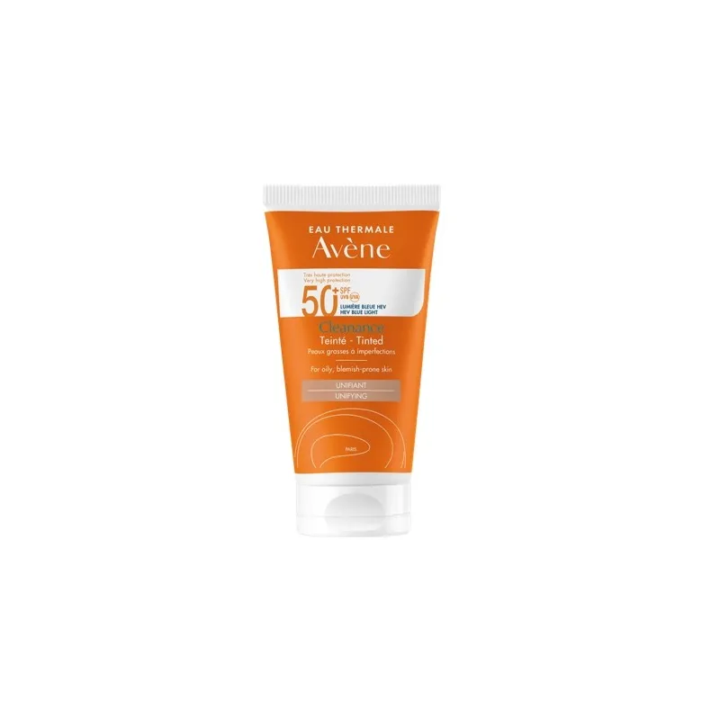 Avene Cleanance solar con color SPF 50+, 50 ml