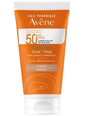 Avene Cleanance solar con color SPF 50+, 50 ml