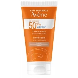 Avene crema solar con color SPF 50+, 50 ml