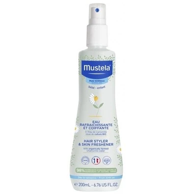 Mustela agua para peinar refrescante, 200 ml