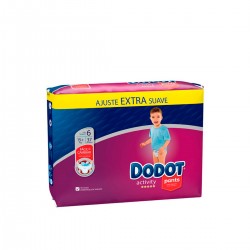 DODOT PANTS ACTIVITY EXTRA JUMBO PACK TALLA 6 37 UDS.