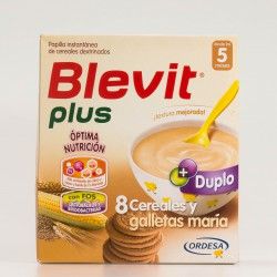 Blevit Plus 8 Cereales y Galleta DUPLO 600 g.