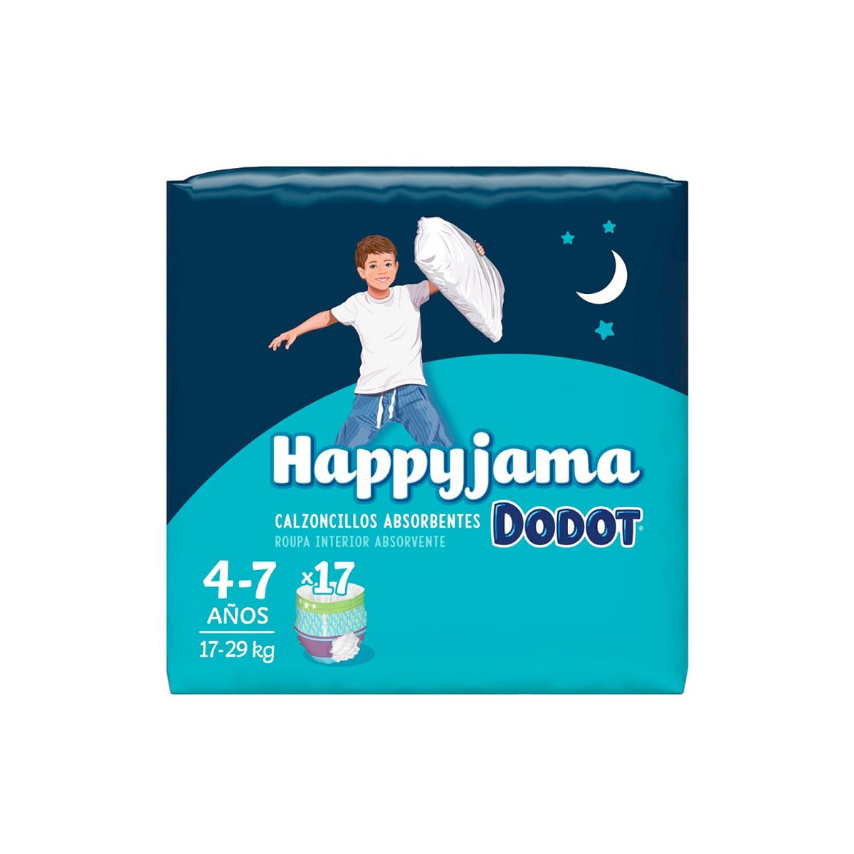 DODOT HAPPYJAMAS BOYS CARRY PACK | TALLA 7 17 UDS.