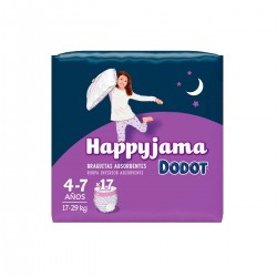 DODOT HAPPYJAMAS GIRLS CARRY PACK | TALLA 7 17 UDS.