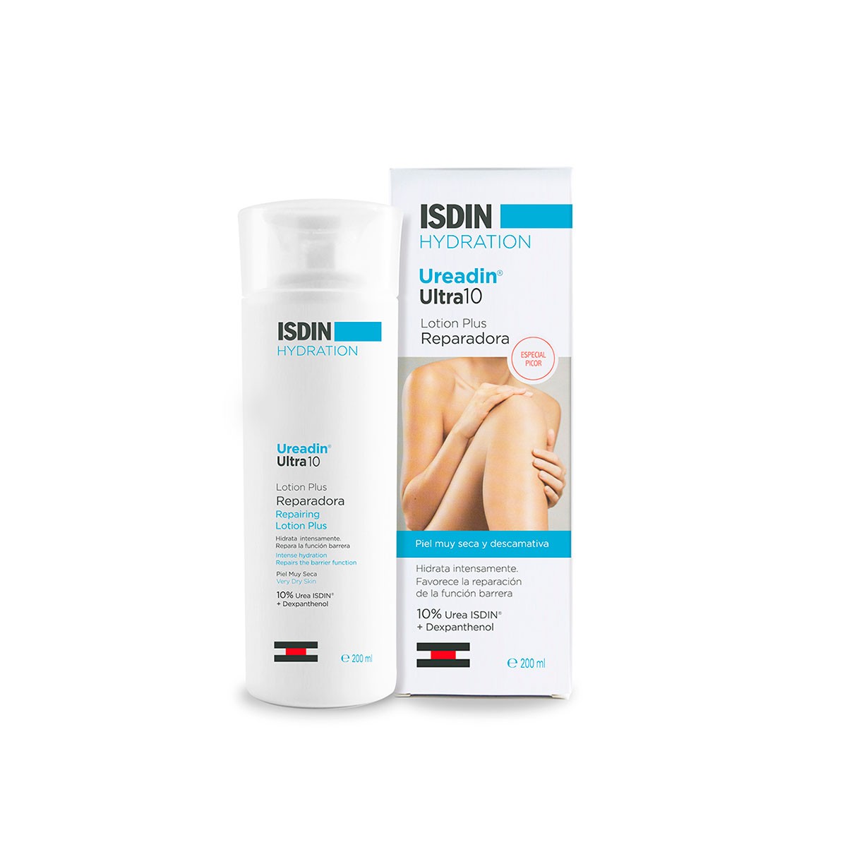 Ureadin Isdin Ultra10 Loción Plus Reparadora, 400ml.