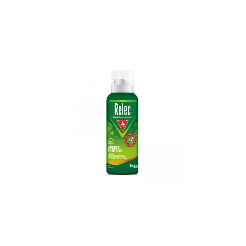 Relec fuerte familiar aerosol repelente de mosquitos, 125 ml