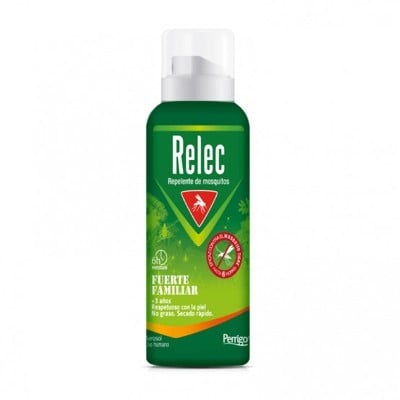 Relec fuerte familiar aerosol repelente de mosquitos, 125 ml
