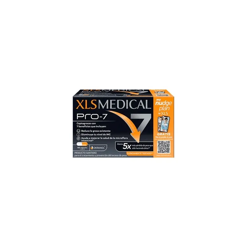 XLS medical pro 7 nudge, 180 comprimidos