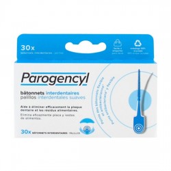 Parogencyl palillos interdentales suaves, 30 unidades
