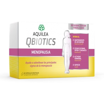 Aquilea QBiotics menopausia, 30 cápsulas