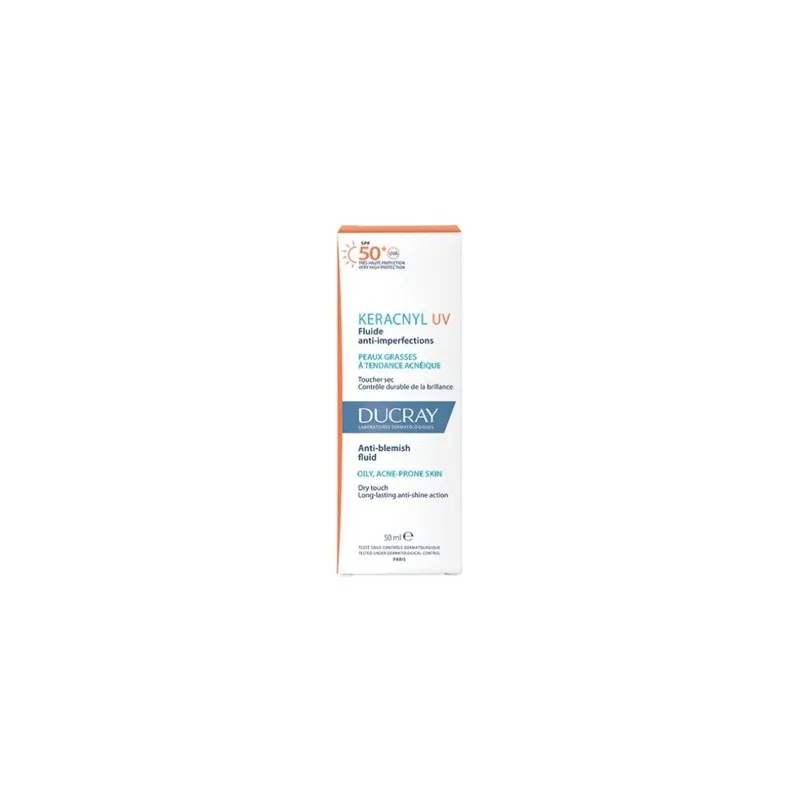 Keracnyl UV fluido anti-imperfecciones SPF50+, 50 ml