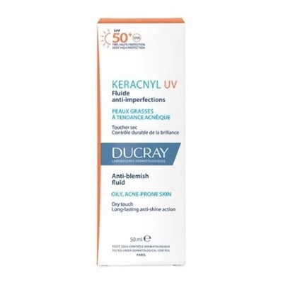 Keracnyl UV fluido anti-imperfecciones SPF50+, 50 ml