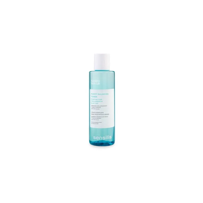 Sensilis Purify balancing toner tónico purificante, 200 ml Sensilis Purify balancing toner tónico purificante, 200 ml
