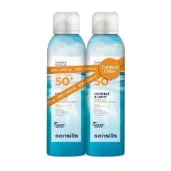 Sensilis fotoprotector body spray SPF 50+ duplo, 2 x 200 ml