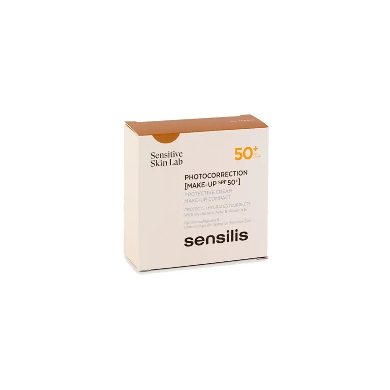 Sensilis photocorrection make up SPF 50+ compacto 02 golden, 10 g