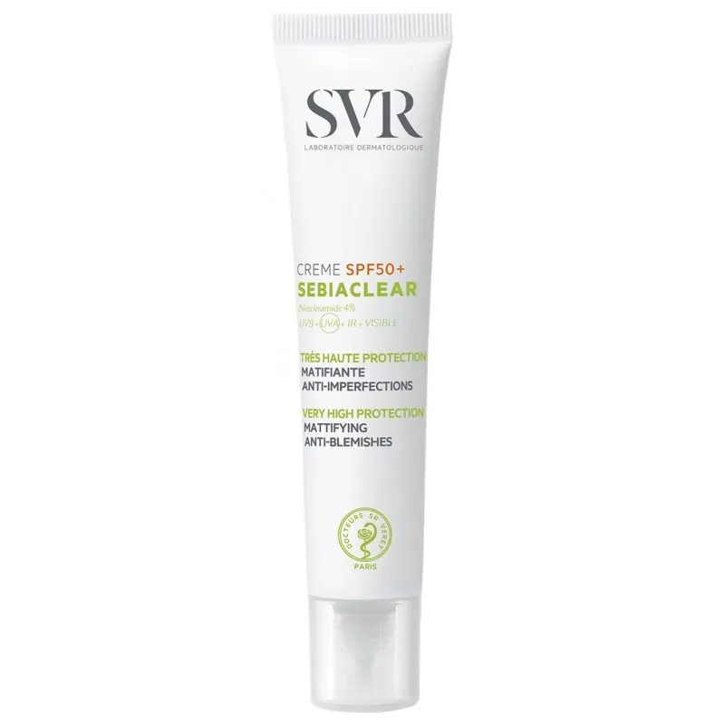 SVR Sebiaclear Crema SPF50 Anti-imperfecciones, 50ml. SVR Sebiaclear Crema SPF50 Anti-imperfecciones, 50ml.