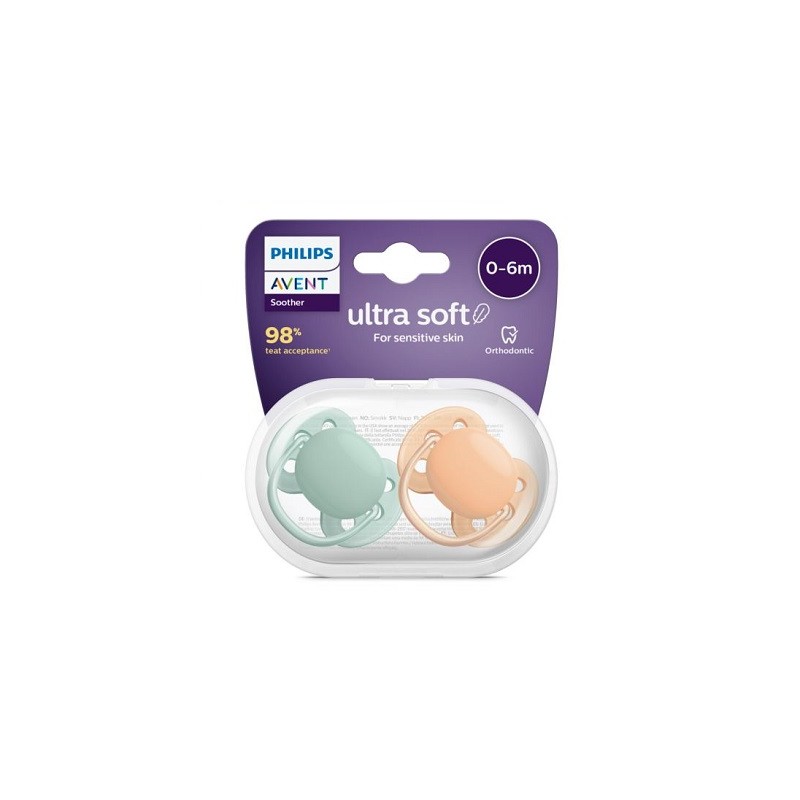 Chupete ortodóntico Ultra Soft de Philips AVENT