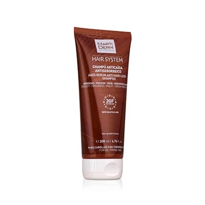 Martiderm Champú Anticaída Antiseborreico, 200ml. 