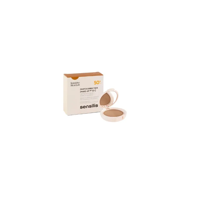 Sensilis photocorrector compacto tono natural SPF50+