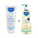 MUSTELA PACK EMOLIENTE ACEITE+CREMA 200