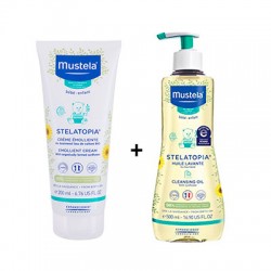 MUSTELA PACK EMOLIENTE ACEITE+CREMA 200